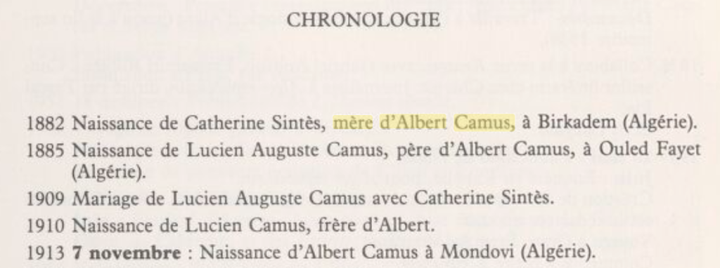 1882, Catherine Sintès