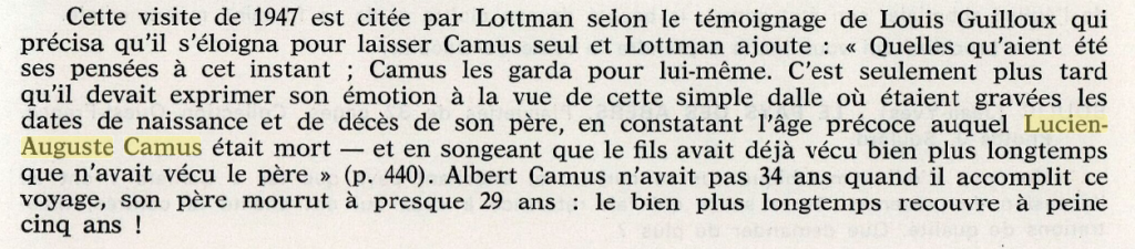 Lucien Auguste Camus, 1981